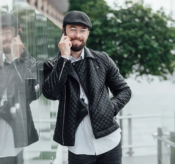 کاپشن مشکی جدید برای فصل سرد