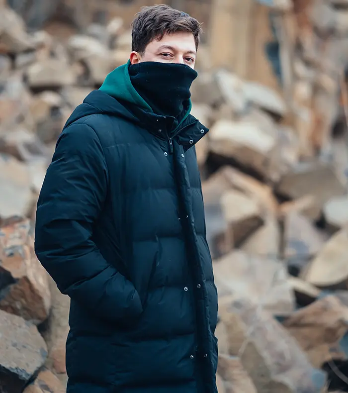 پارکا مشکی گرم و شیک