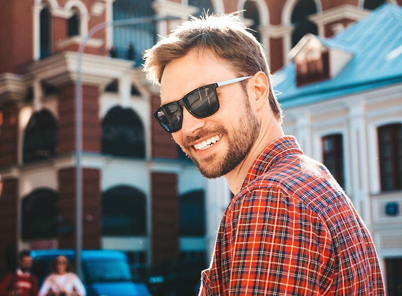 عینک آفتابی مناسب صورت گرد