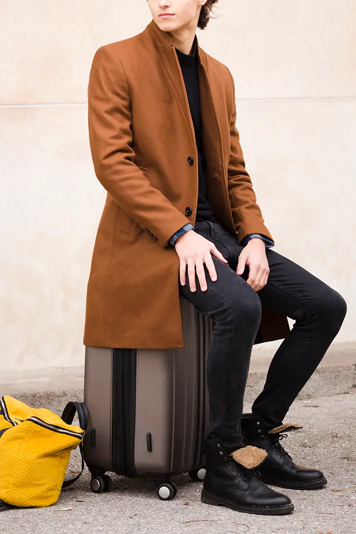 نمونه لباس طمستانی گرم قهوه ای