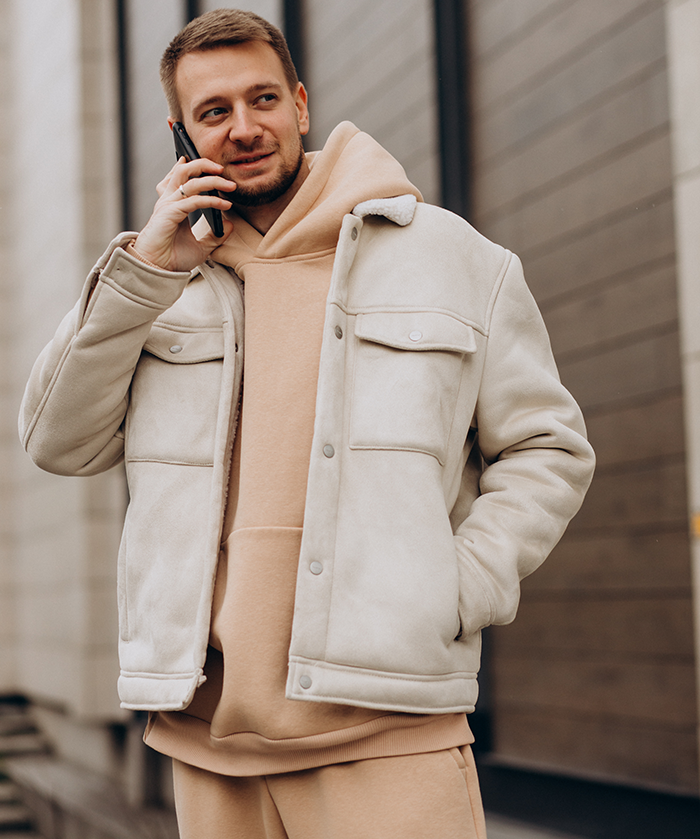 تیپ زمستانی مردانه با هودی شیک