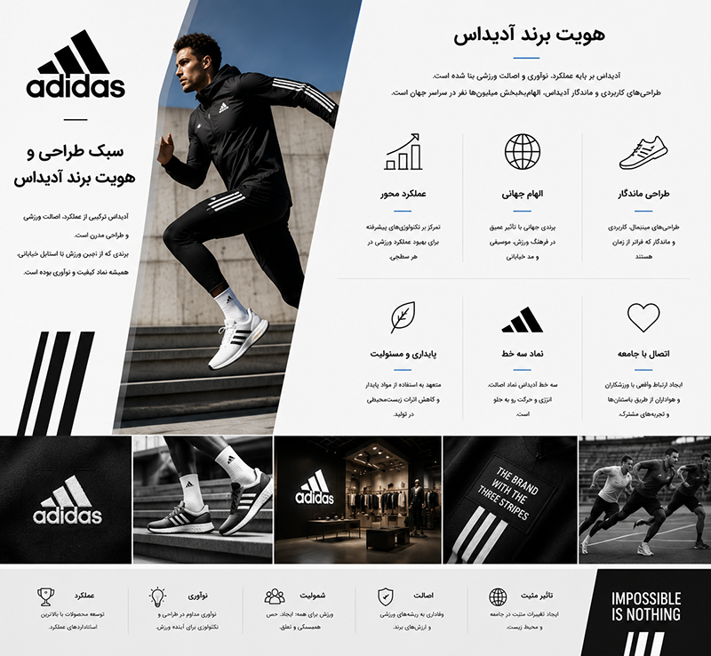 محصولات محبوب برند آدیداس