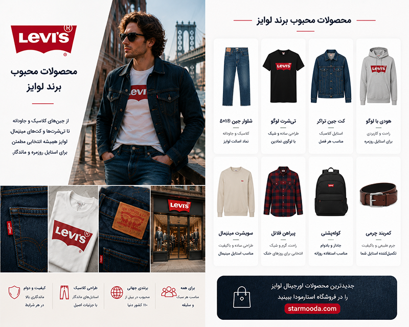 محصولات برتر برند لویس