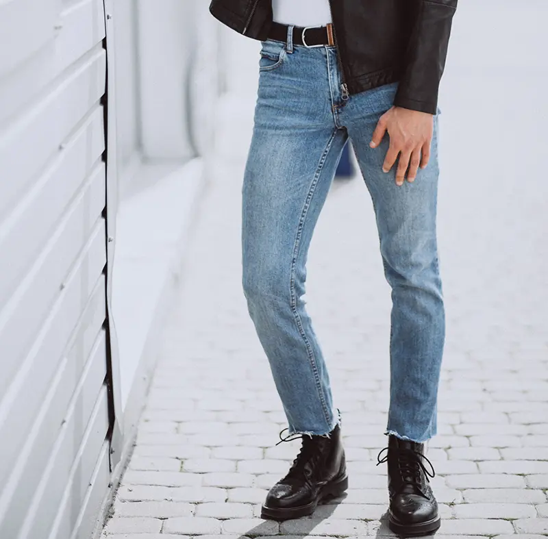 شلوار جین مام استایل مردانه کد 9883